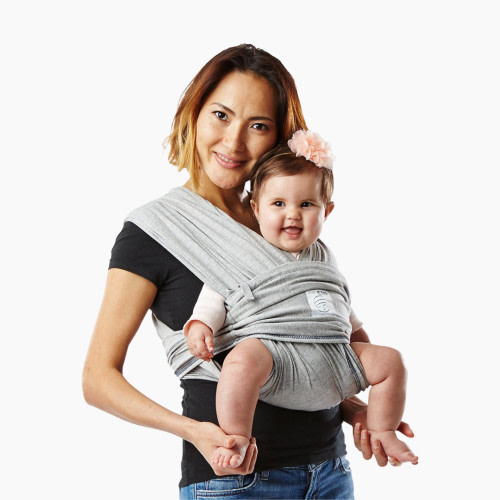 Baby K'tan Original Baby Wrap Carrier - Heather Gray, Small