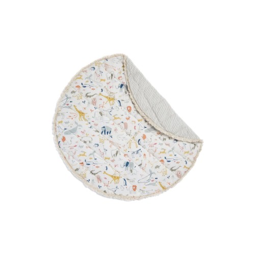Into the Wild Round Reversible Play Mat, One Size