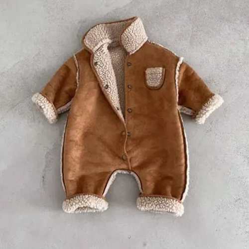 Thick Warm Baby Romper