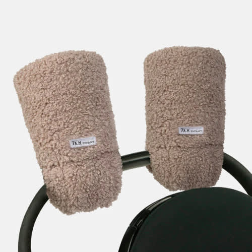 7AM Enfant Teddy Warmmuffs in Oatmeal – Bambi Baby