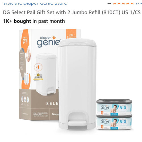 DG Select Pail Gift Set with 2 Jumbo Refill (810CT) US 1/CS