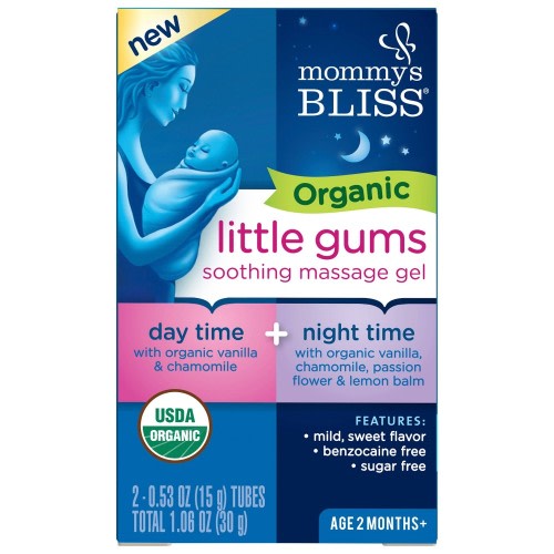 Mommy’s Bliss® Organic Little Gums Soothing Massage Gel Day/Night .53 — buybuy BABY
