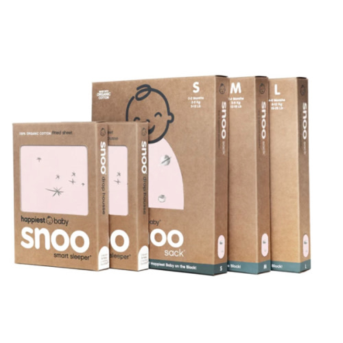 SNOO Sleep Sack Bundle in Small, Medium, Large Sizes and Sheets – Happiest Baby