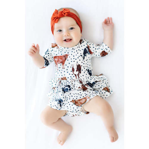 Moo Meadows Twirl Bodysuit