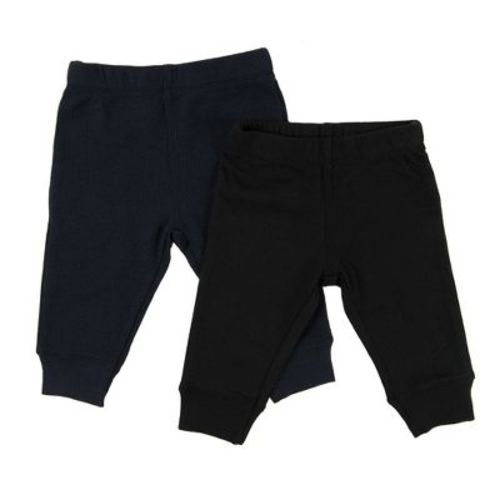 Leveret Baby Two Pack Legging Navy and Green 3 Month