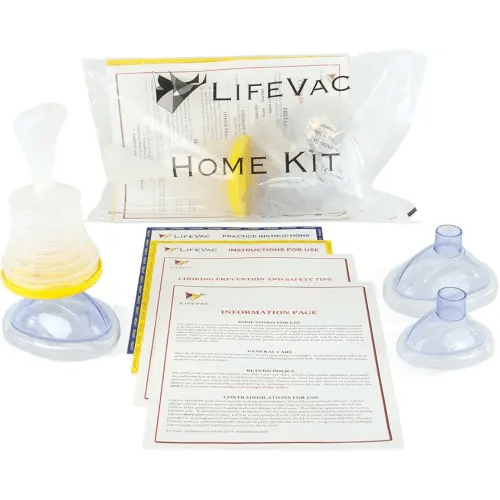 LifeVac Home Kit - Portable Suction Rescue Device, First Aid Kit for Kids and Adults, Portable Airway Suction Device for Children and Adults