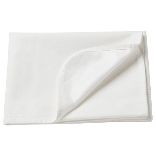 LEN Mattress protector - white 27 1/2x39 "