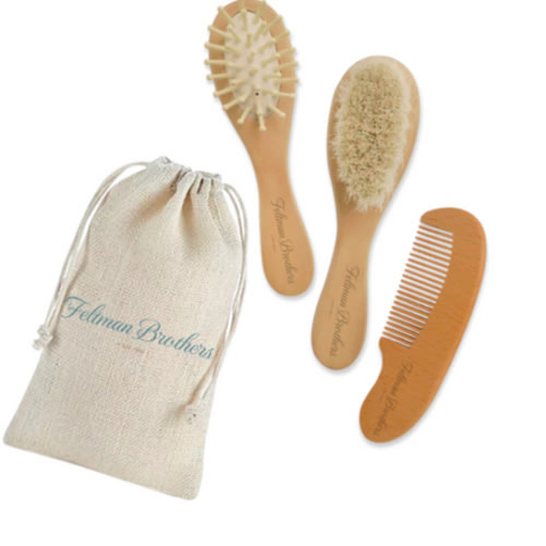 Vintage Wooden Brush | Feltman Brothers