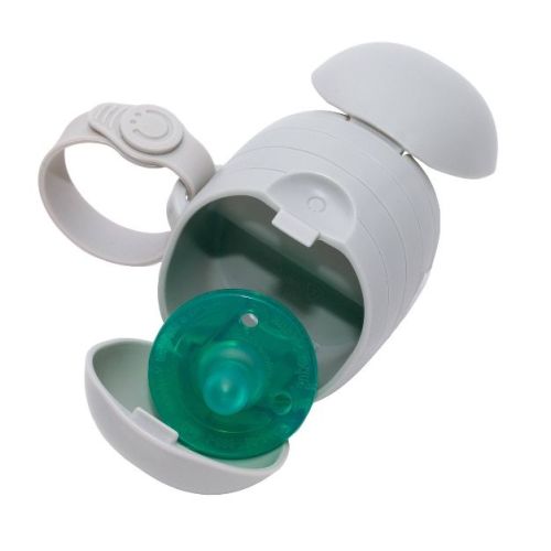 Ubbi On-the-go Pacifier Holder - Gray
