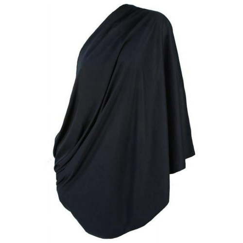 LK Baby Infinity Nursing Scarf Breastfeeding Cover Ultra Soft Premium Jersey Polyester- 100% AZO free and Safe for Baby (Black)