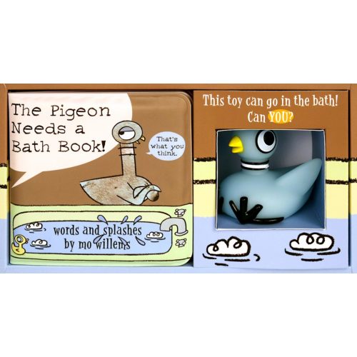 The Pigeon Needs a Bath Book with Pigeon Bath Toy! – Pigeon Presents