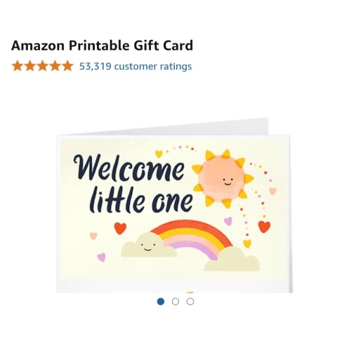 Amazon.com: Amazon Gift Card - Print - Welcome Rainbow: Gift Cards