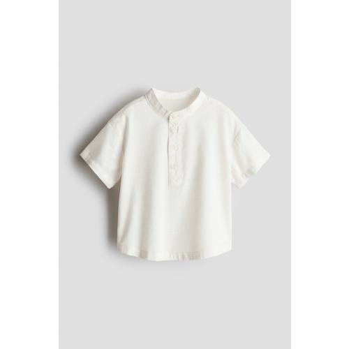 COTTON HENLEY SHIRT