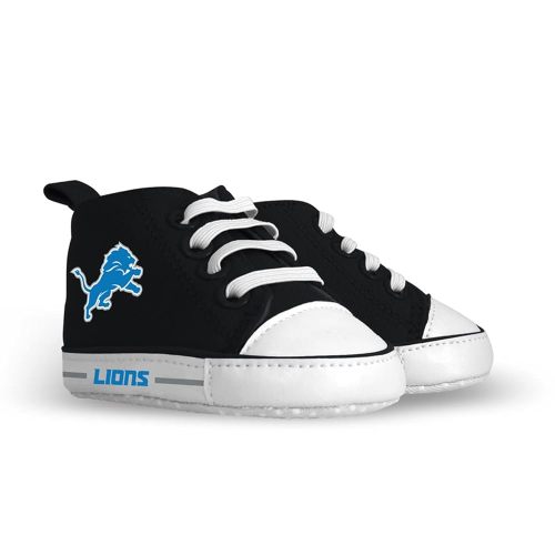 MasterPieces - NFL Baby Pre-Walkers Shoes, Officially Licensed San Francisco 49ers Football, High Top Sneakers, Soft Anti-Slip Soles, Boys and Girls, 0-6 Months