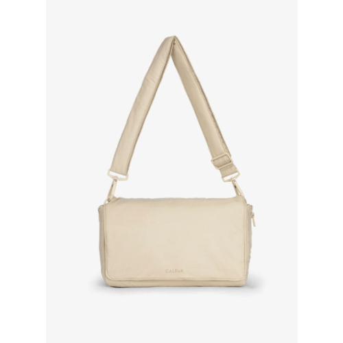Convertible Stroller Caddy Crossbody in Oatmeal | CALPAK