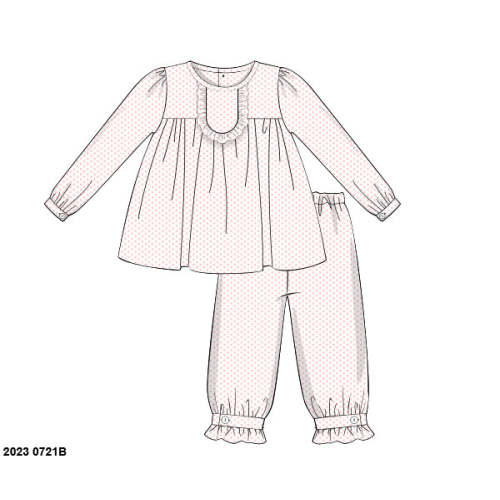 RTS: Honey 2: Hopscotch- Honey Hayes Girl Float Set in Pink Bitty Dot (No Monogram)