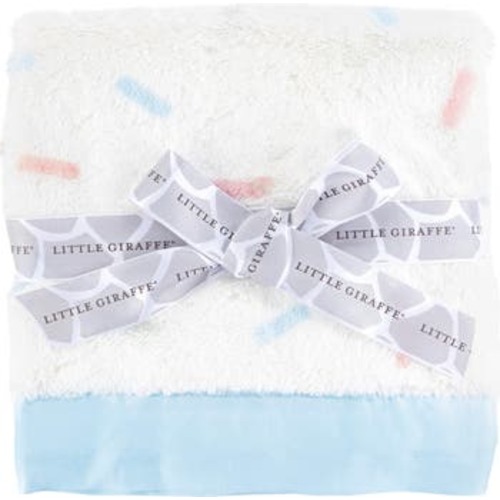 Luxe Sprinkles Faux Fur Baby Blanket