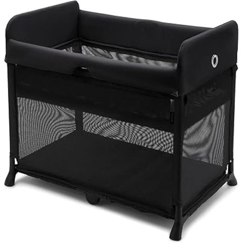 Bugaboo Stardust Playard - Portable Indoor and Outdoor - Foldable On The Go Play Yard - 1 Second Unfold - Black