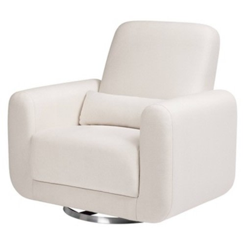 Babyletto Tuba Swivel Glider, Color: Performance Cream Eco-Weave