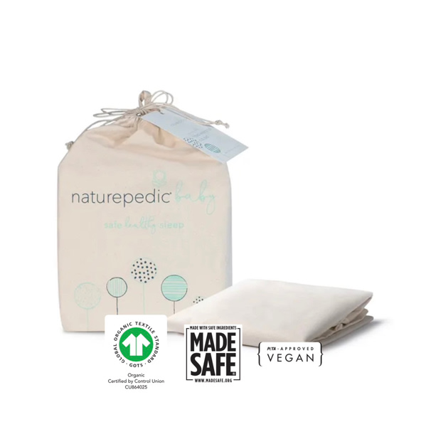 Waterproof Organic Crib Mattress Protector Pad