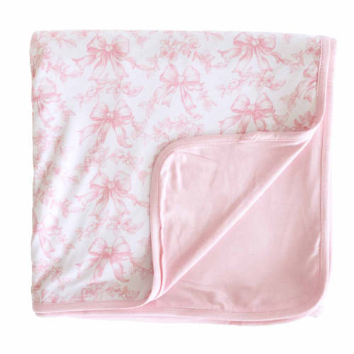 Fancy Frills Double Sided Bamboo Blanket