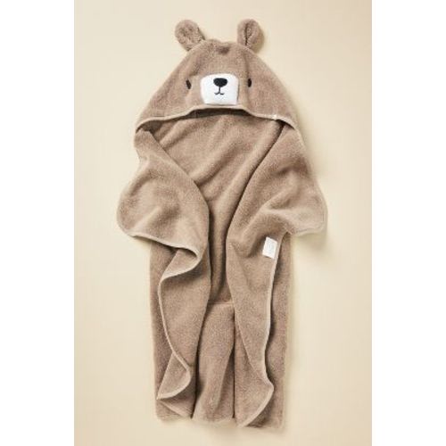 Hooded Animal Baby Bath Towel | Anthropologie