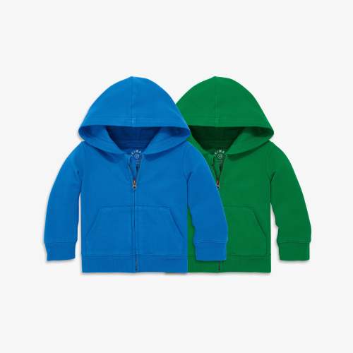 Baby zip hoodie 2-pack | Primary.com