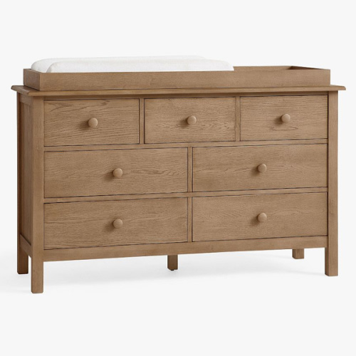Kendall 7-Drawer Dresser & Topper Set (55w x 19d")