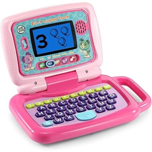 LeapFrog 2-in-1 LeapTop Touch, Pink