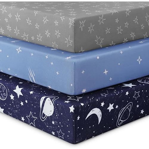 Baby Crib Sheets Fitted Crib Sheet for Boys Girls