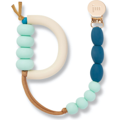 Ocean Arch Teether + Clip Set - January Moon | Maisonette