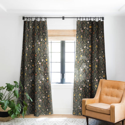 Lark Manor™ Andresky Cottage Garden V 1pc Blackout Window Curtain Panel & Reviews | Wayfair