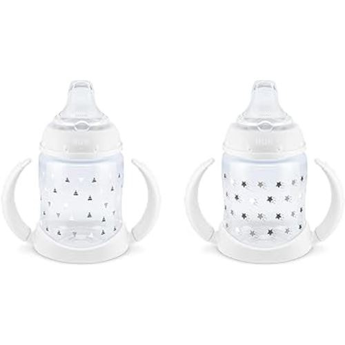 NUK Plastic Learner Cup, 6+ Months, Timeless Collection, Amazon Exclusive, 5 Oz, Pack of 2