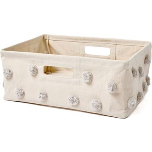 Hide Away Small Canvas Basket, Small
