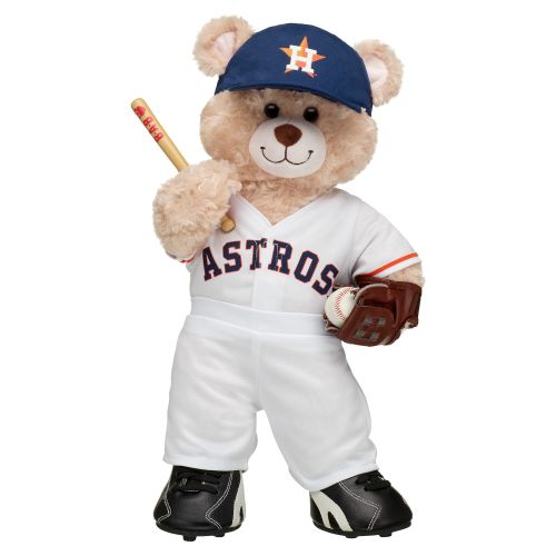 Houston Astros Build-A-Bear Happy Hugs Teddy Gift Set