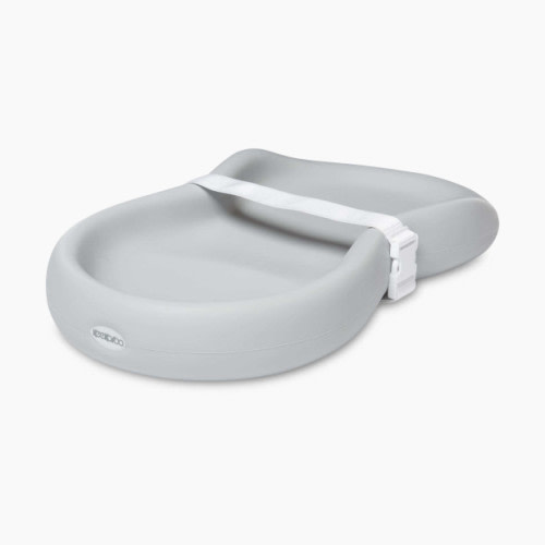 Peanut Wipeable Changing Pad - Grey