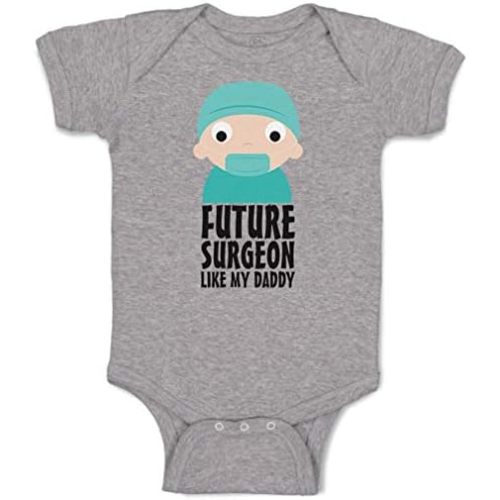 Custom Baby Bodysuit Future Surgeon Like My Daddy B Cotton Boy & Girl Clothes