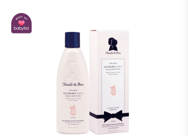 Newborn 2-in-1 Hair & Body Wash – Noodle & Boo