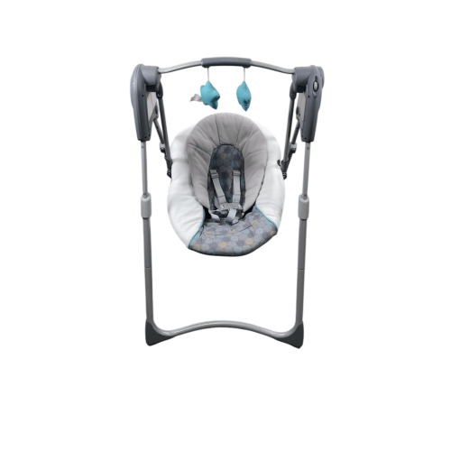 Graco Slim Spaces Compact Baby Swing, Tilden