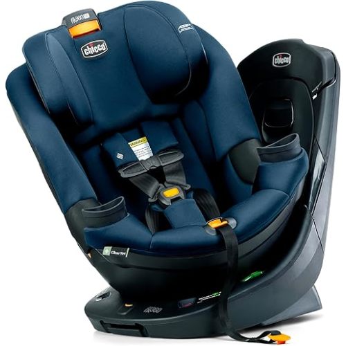 Chicco Fit360 SE ClearTex Rotating Car Seat, 360° Convertible, 12-65 lbs