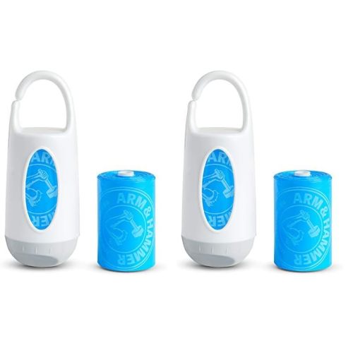 Munchkin® Arm and Hammer Diaper Bag Dispenser and 24 Diaper Disposal Bags (Pack of 2)