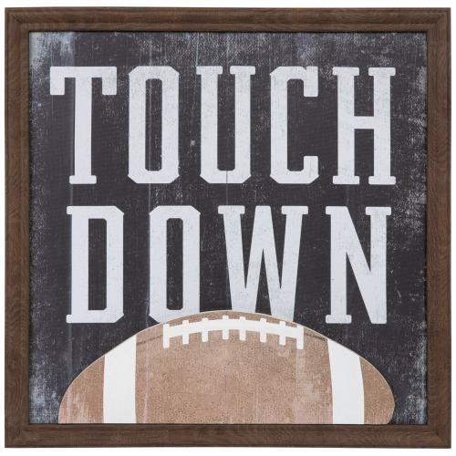 Touchdown Wood Wall Decor