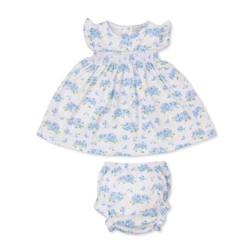 Heavenly Hydrangeas Blue Dress Set