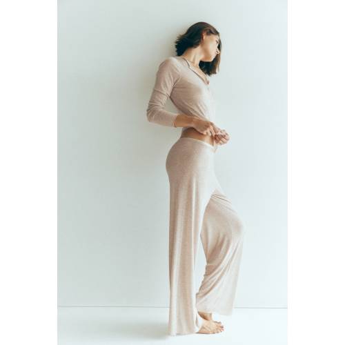 RIBBED JERSEY PAJAMAS