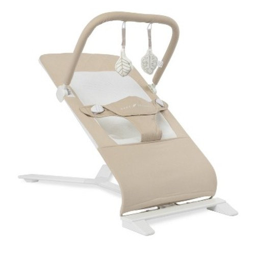 Baby Delight Alpine Organic Deluxe Portable Bouncer, Color: Oat