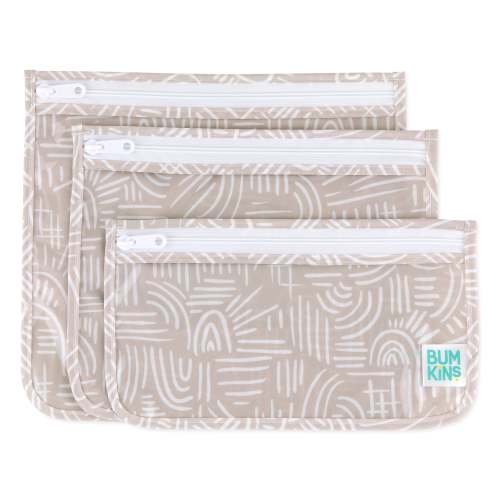 Desert Chic TSA Compliant Clear-sided Boho Travel Bags | Bumkins