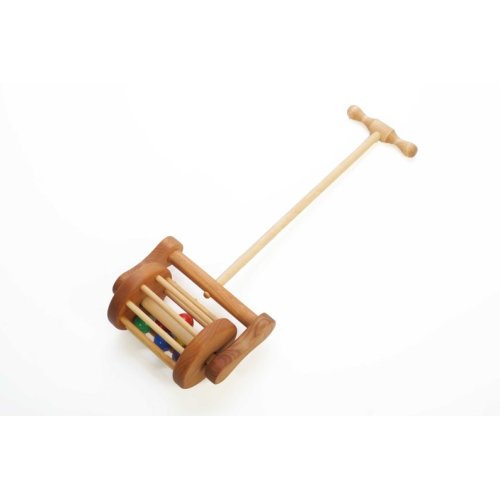 Wooden Lawnmower Push Toy - Toddler Gift - Toddler Push Toy - Wood Toy Mower