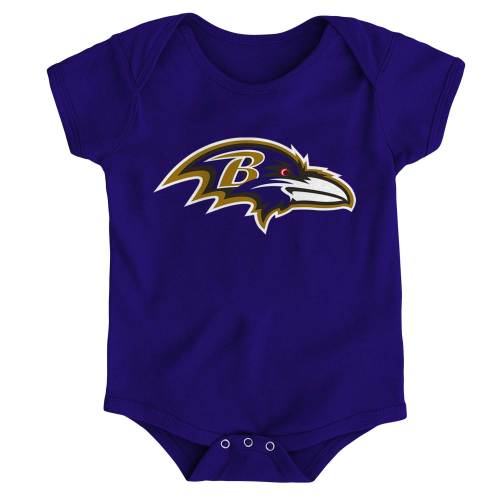 Newborn & Infant Baltimore Ravens Purple Team Logo Bodysuit