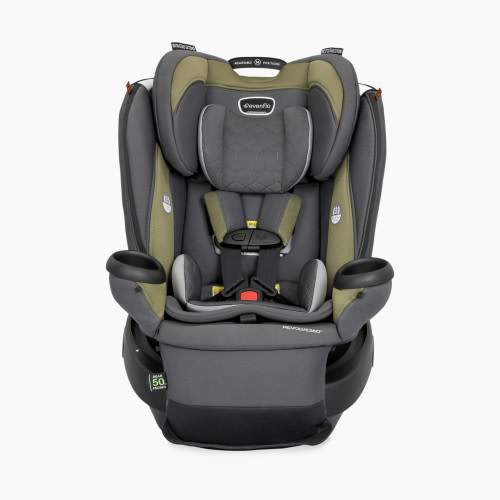 Evenflo Revolve360 Extend All-in-One Rotational Car Seat with Quick Clean Cover - Rockland Green