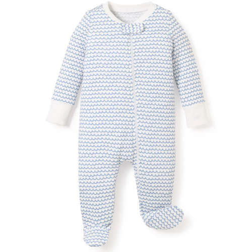 Baby's Pima Romper in La Mer